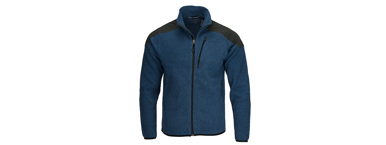 5.11 TACTICAL POLYESTER FULL ZIP FLEECE SWEATER - REGATTA - Click Image to Close