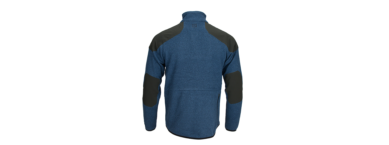 5.11 TACTICAL POLYESTER FULL ZIP FLEECE SWEATER - REGATTA - Click Image to Close