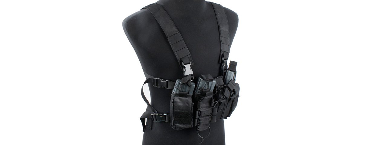 D-MITTSU CHEST RIG (BK) - Click Image to Close