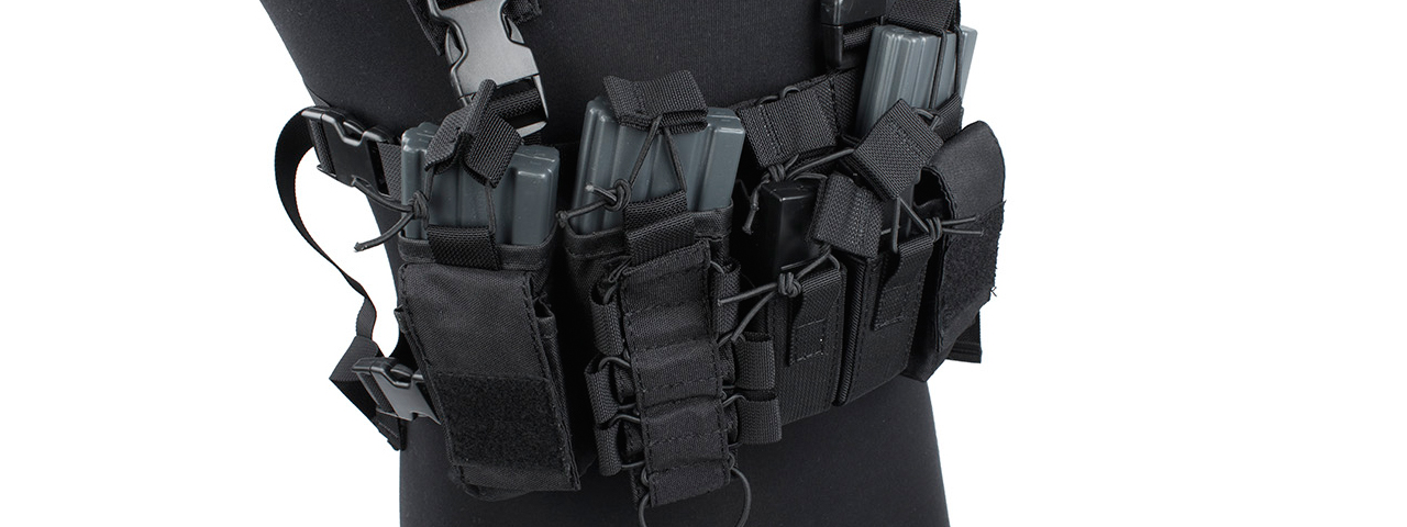 D-MITTSU CHEST RIG (BK)