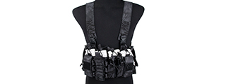 UK ARMS AIRSOFT TACTICAL QR CHEST RIG - TYPHON CAMO