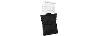 AC-302B CROSS MODULAR SINGLE RIFLE MAGAZINE POUCH (BLACK)