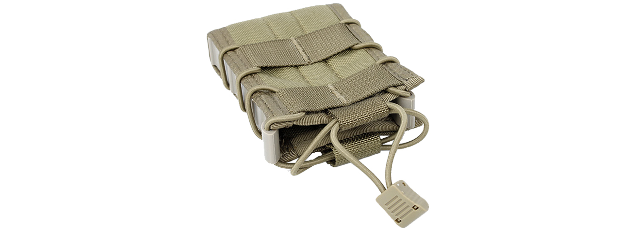 AC-302K CROSS MODULAR SINGLE RIFLE MAGAZINE POUCH (KHAKI)