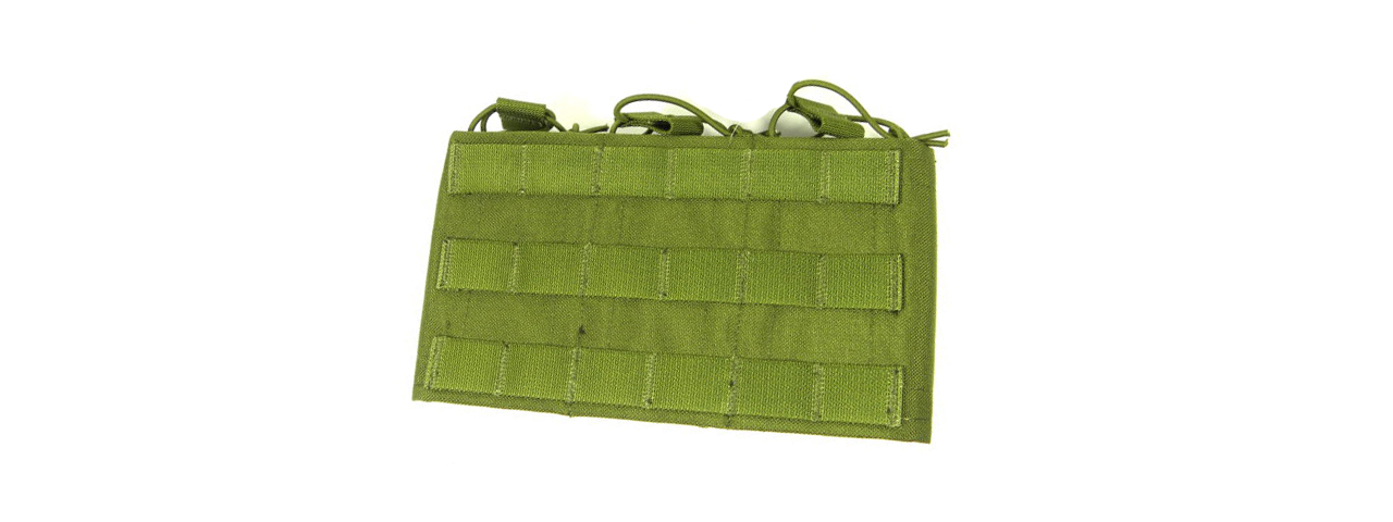 AC-303G TRIPLE WEDGE CORDURA MAGAZINE POUCH (OLIVE DRAB) - Click Image to Close