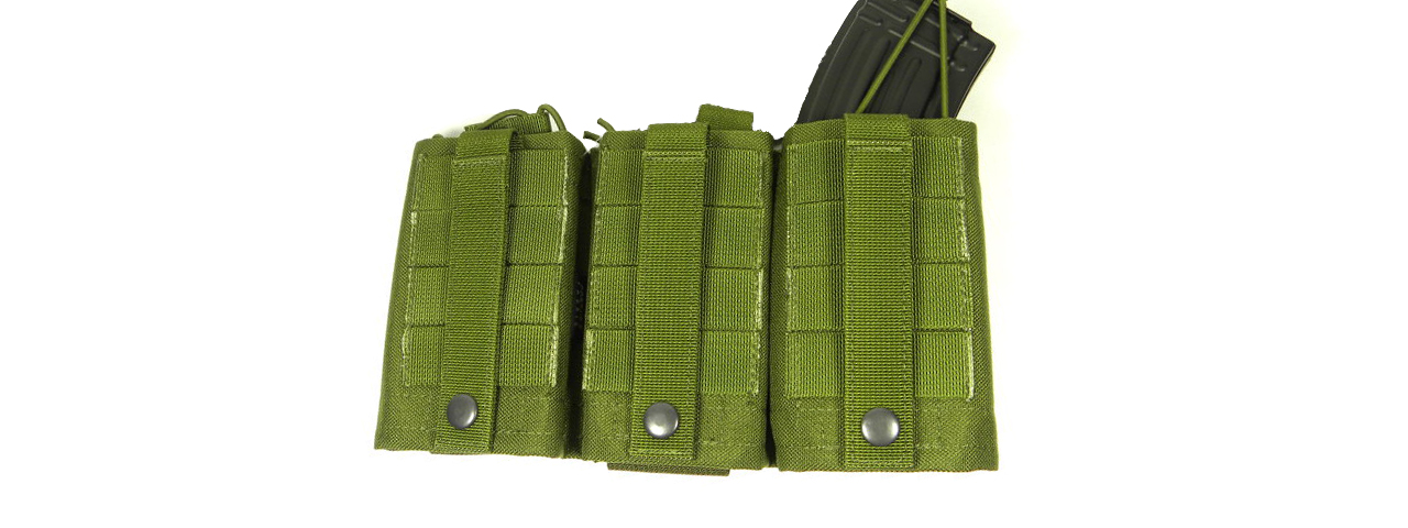 AC-304G AK TRIPLE WEDGE MAG POUCH (OD) - Click Image to Close