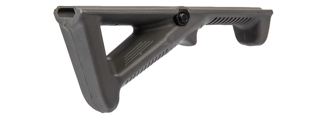 G-Force Picatinny Rail Mounted Angle Fore Grip (Color: Foliage Green) - Click Image to Close