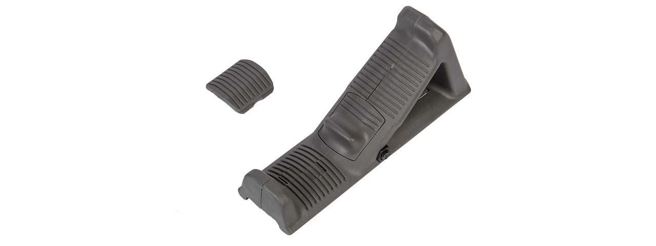 G-Force Picatinny Rail Mounted Angle Fore Grip (Color: Foliage Green) - Click Image to Close