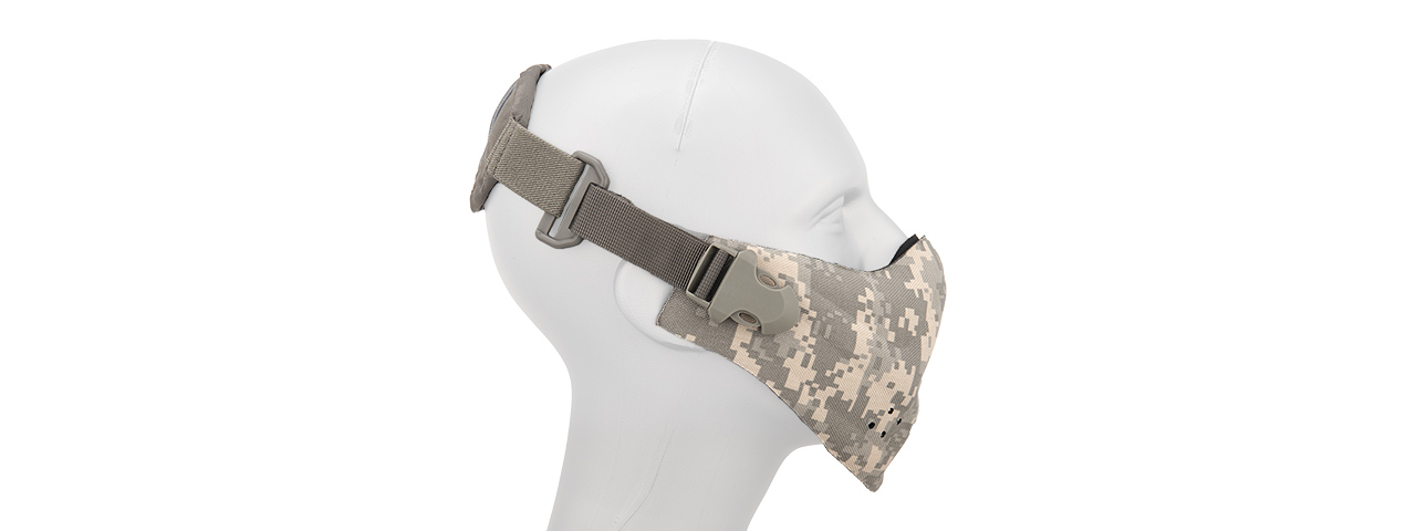AC-388ACU NEOPRENE HARD FOAM HALF MASK (ACU)