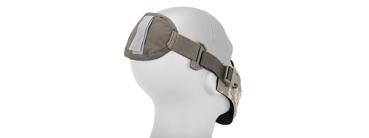 AC-388ACU NEOPRENE HARD FOAM HALF MASK (ACU)