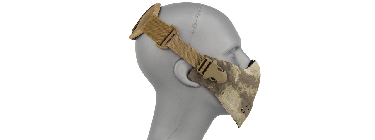 AC-388AT NEOPRENE HARD FOAM HALF MASK (AT)