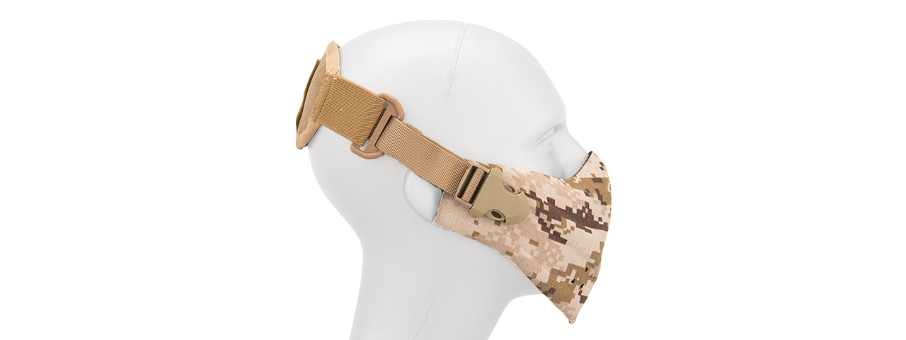 AC-388DD NEOPRENE HARD FOAM HALF MASK (DD)