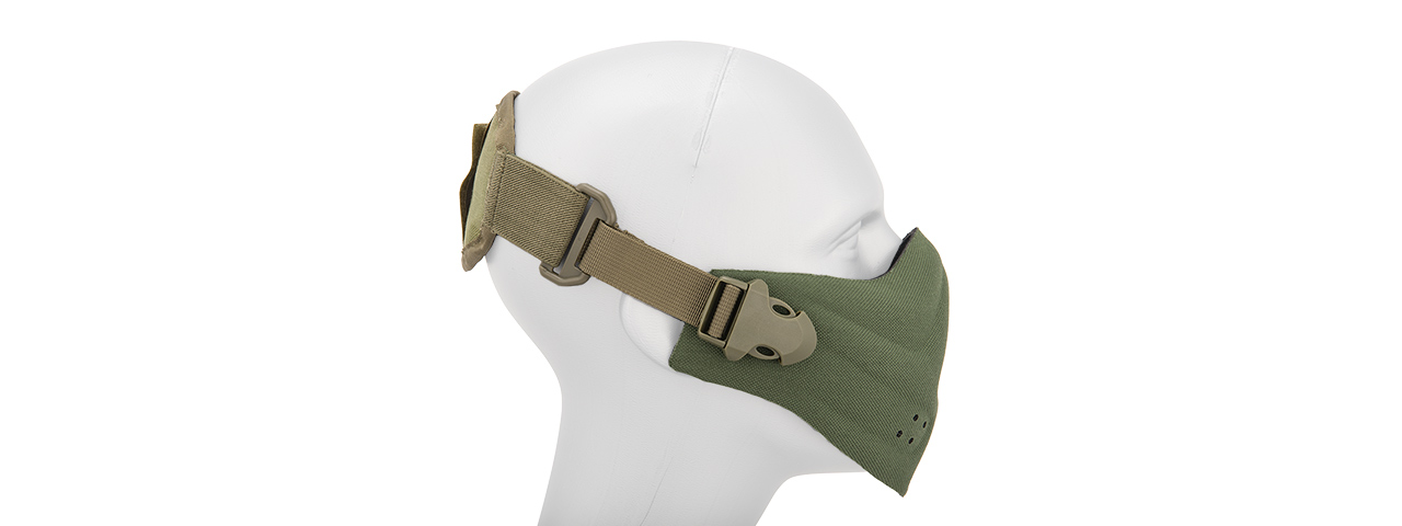 AC-388OD NEOPRENE HARD FOAM HALF MASK (OD) - Click Image to Close