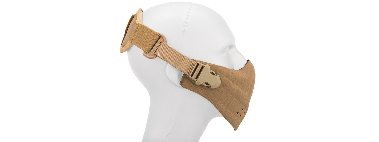 AC-388T NEOPRENE HARD FOAM HALF MASK (DE)