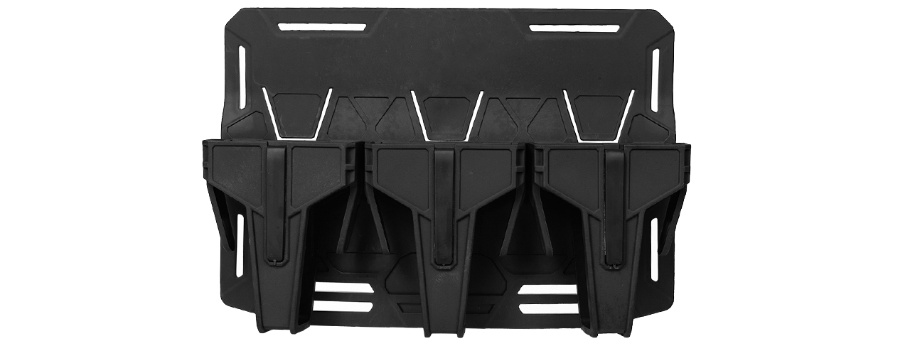 AC-539B GEAR RETENTION ORBIT - BASE PLATE WITH 3 SMR (BK)