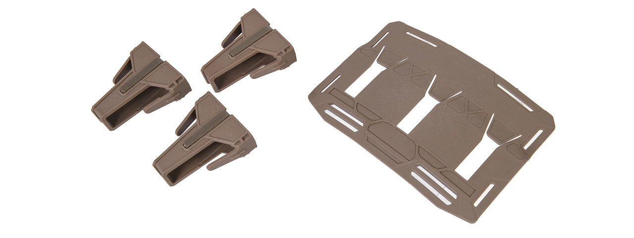 AC-539T GEAR RETENTION ORBIT - BASE PLATE WITH 3 SMR (DE)