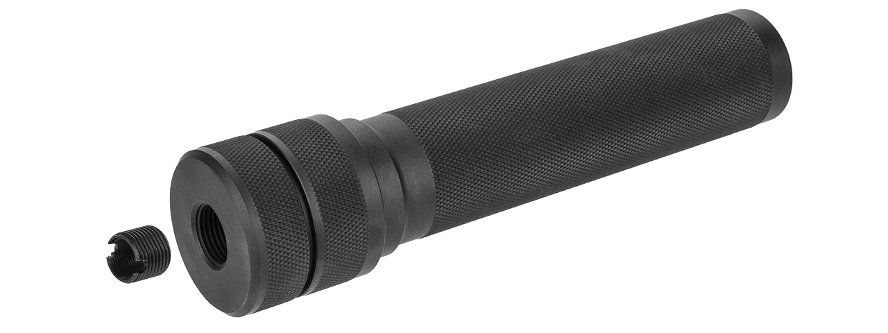 AMA AIRSOFT 14MM CCW AEG SILENCER - BLACK