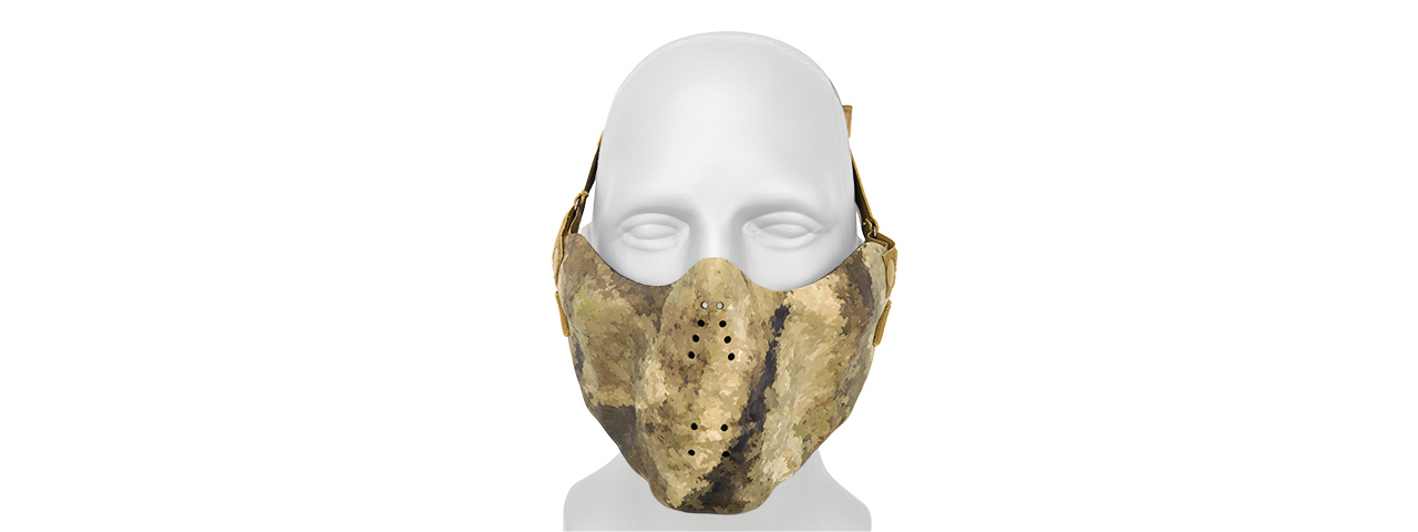 AC-587AT SKULL HALF-FACE MASK (AT-AU) - Click Image to Close