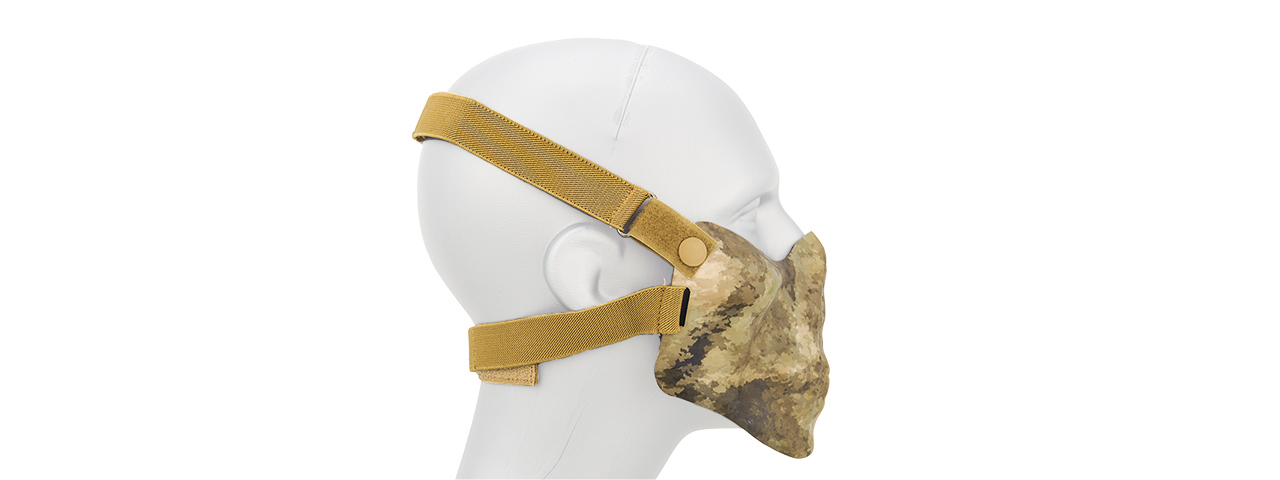 AC-587AT SKULL HALF-FACE MASK (AT-AU) - Click Image to Close