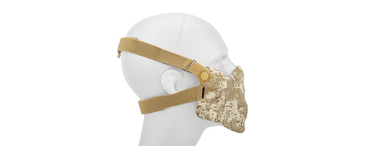 AC-587DD SKULL HALF-FACE MASK (DD) - Click Image to Close