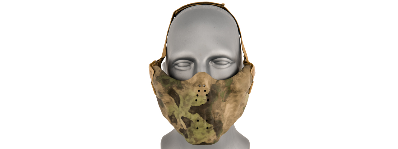 AC-587FG SKULL HALF-FACE MASK (ATFG) - Click Image to Close