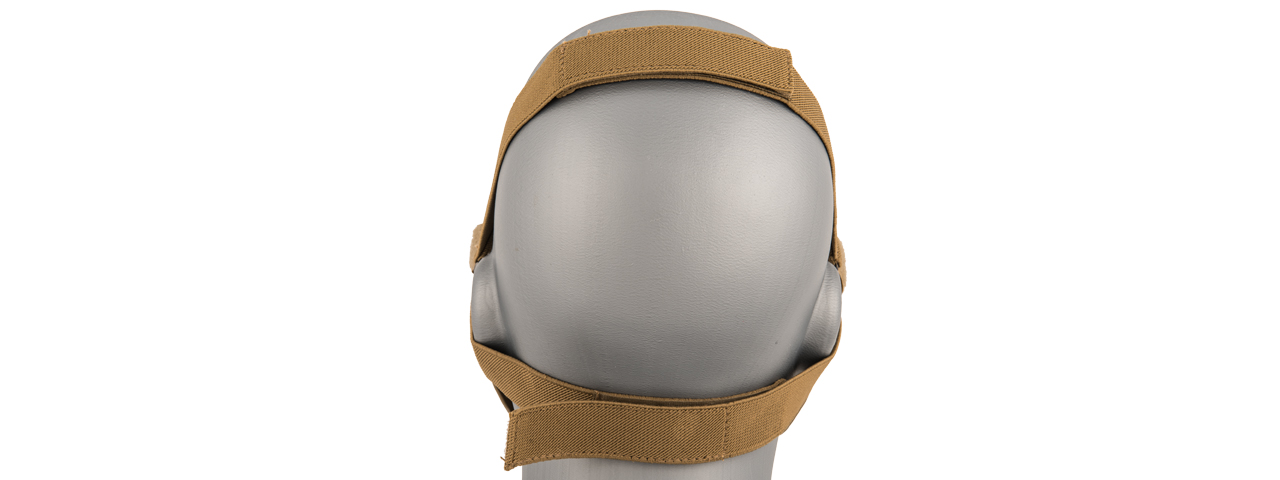 AC-587FG SKULL HALF-FACE MASK (ATFG) - Click Image to Close