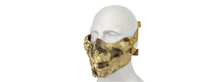 AC-587HI SKULL HALF-FACE MASK (HLD)