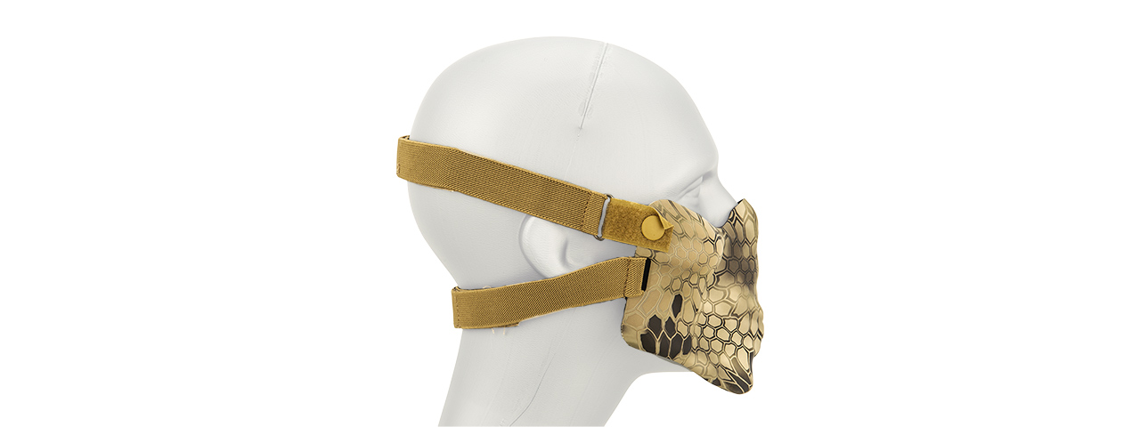 AC-587HI SKULL HALF-FACE MASK (HLD)