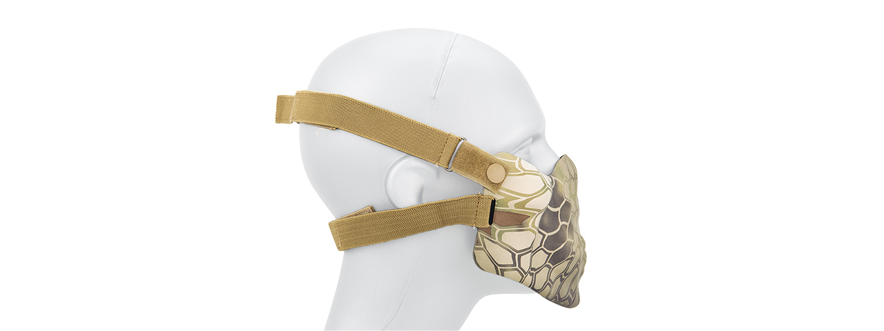 AC-587MA SKULL HALF-FACE MASK (MAD)