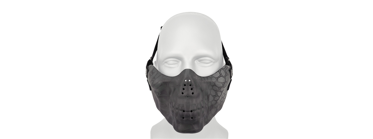 AC-587TY SKULL HALF-FACE MASK (TYP) - Click Image to Close