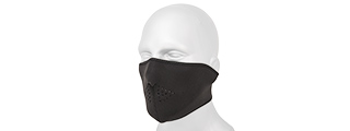 AC-588HB NEOPRENE HALF MASK (BK)