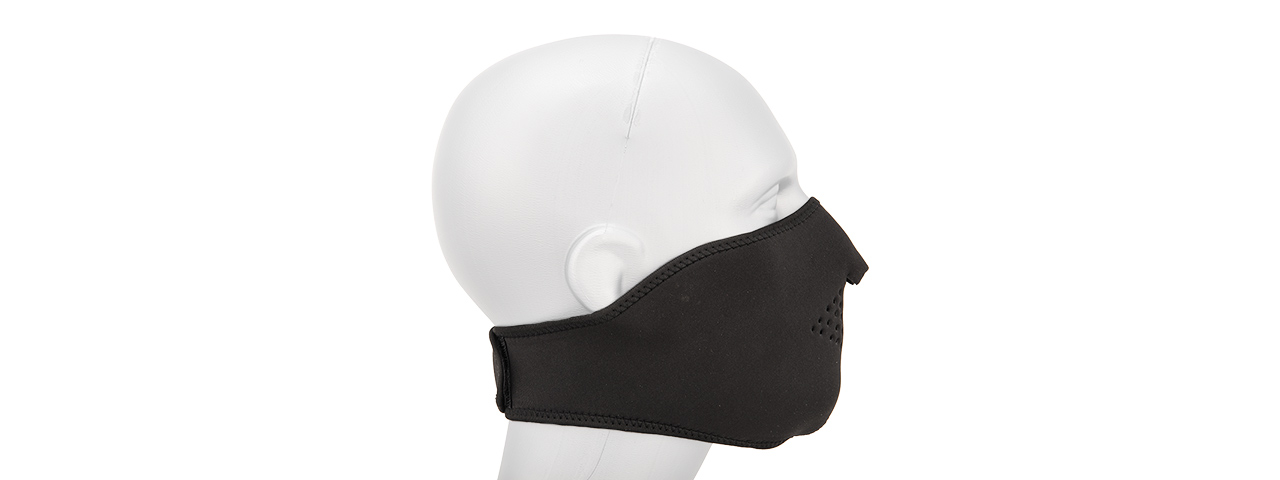 AC-588HB NEOPRENE HALF MASK (BK)