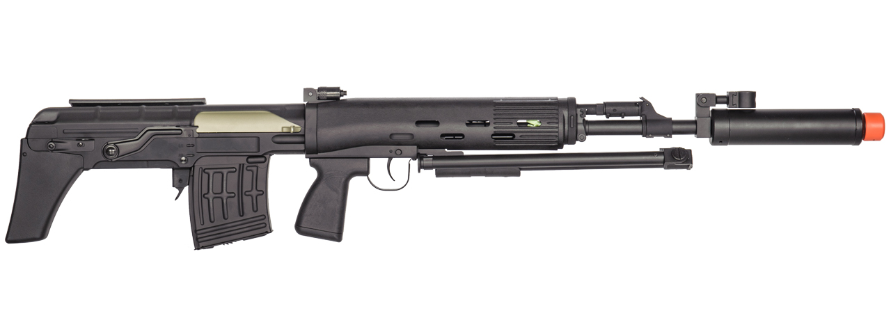 APL-ASP1012 SVU ASP1012 Bullpup Sniper Rifle (Black) - Click Image to Close