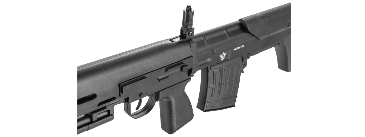 APL-ASP1012 SVU ASP1012 Bullpup Sniper Rifle (Black) - Click Image to Close