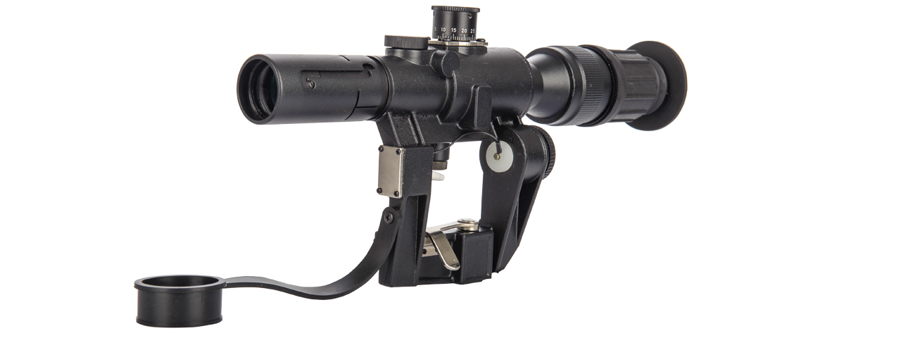 APL-ASP3004 AMP 4X26 SVD DRAGUNOV SCOPE W/ PSO-1 RETICLE (BLACK) - Click Image to Close