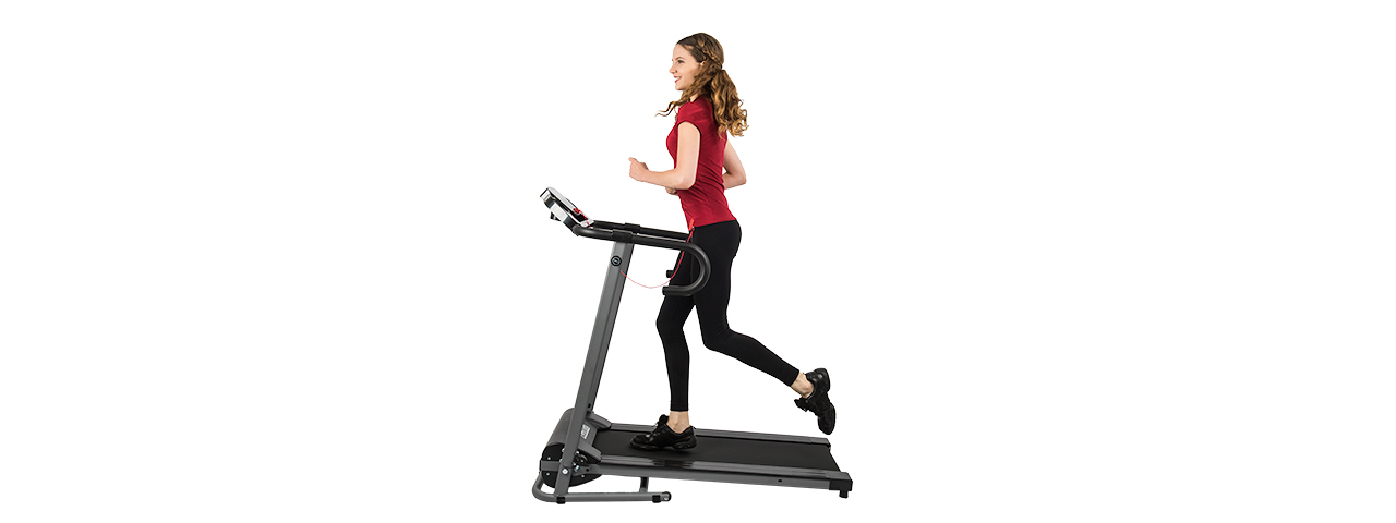 AU-500B AUWIT 600W ELECTRIC MOTORIZED FOLDING TREADMILL (BLACK) - Click Image to Close