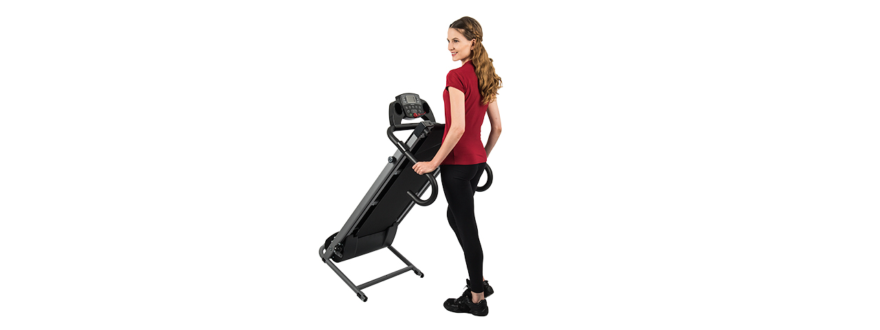 AU-500B AUWIT 600W ELECTRIC MOTORIZED FOLDING TREADMILL (BLACK) - Click Image to Close