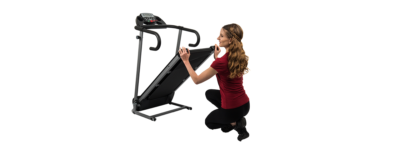 AU-500B AUWIT 600W ELECTRIC MOTORIZED FOLDING TREADMILL (BLACK) - Click Image to Close