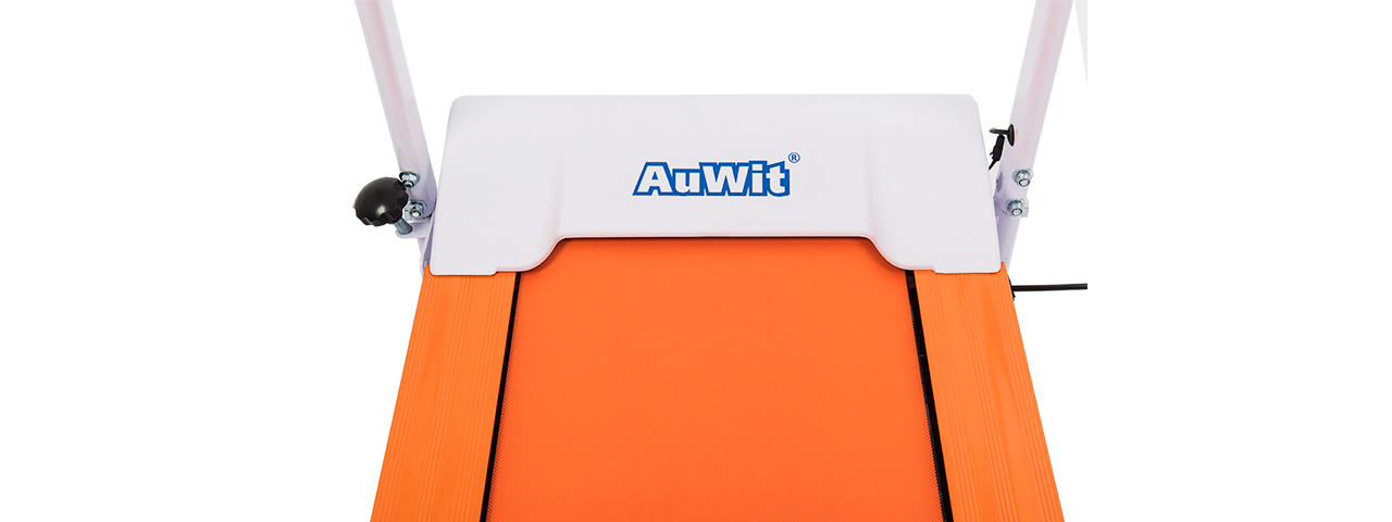 AU-501R AUWIT 1100W ELECTRIC MOTORIZED FOLDING TREADMILL (ORANGE) - Click Image to Close