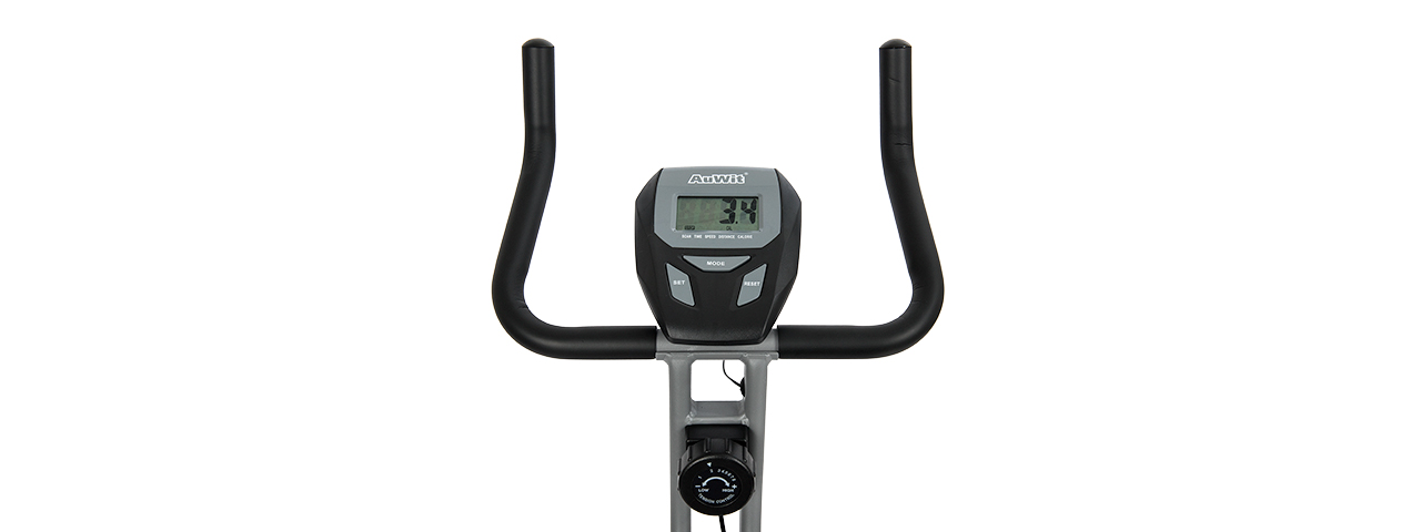 AU-504B AUWIT MAGNETIC EXERCISE BIKE W/ TENSION CONTROL (BLACK)