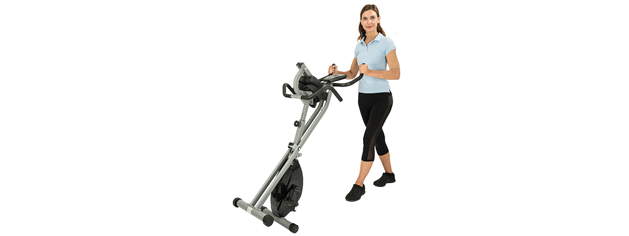 AU-504B AUWIT MAGNETIC EXERCISE BIKE W/ TENSION CONTROL (BLACK) - Click Image to Close