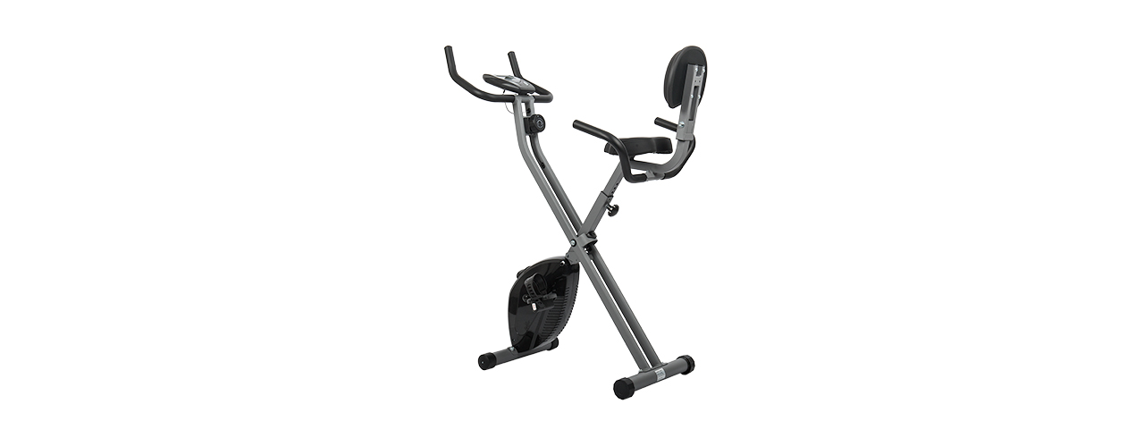 AU-504B AUWIT MAGNETIC EXERCISE BIKE W/ TENSION CONTROL (BLACK)