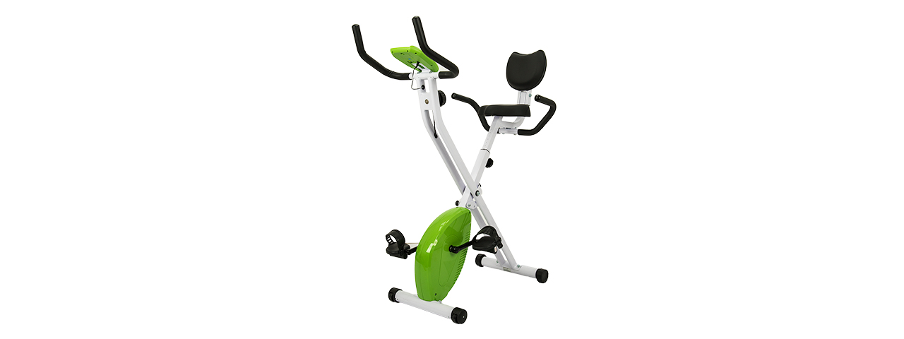 AU-504G AUWIT MAGNETIC EXERCISE BIKE W/ TENSION CONTROL (GREEN)