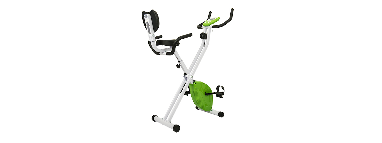 AU-504G AUWIT MAGNETIC EXERCISE BIKE W/ TENSION CONTROL (GREEN) - Click Image to Close