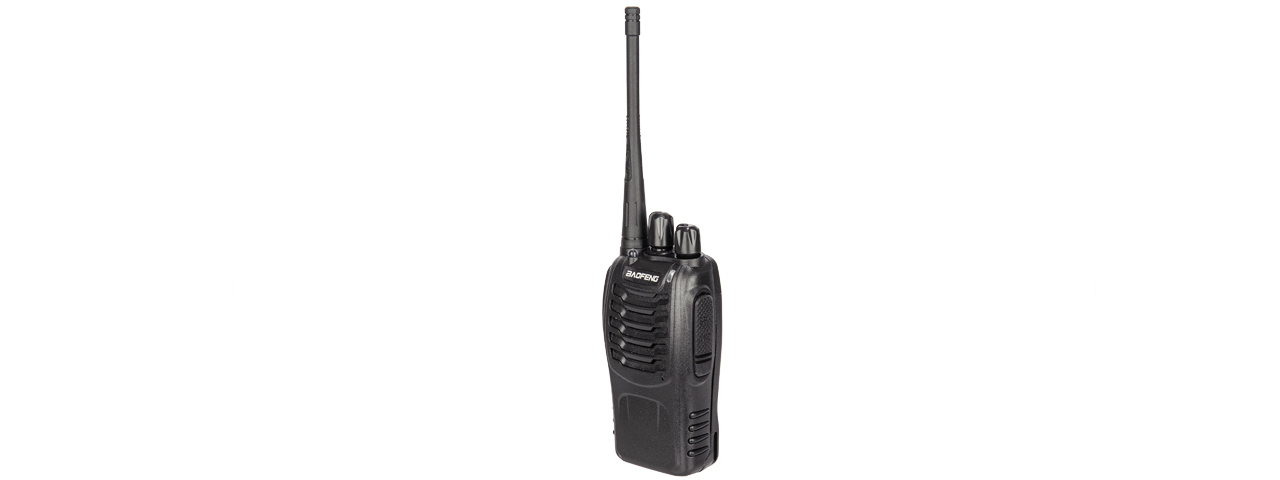 BAOFENG TACTICAL 400-470 MHZ COMMUNICATIONS RADIO - BLACK - Click Image to Close