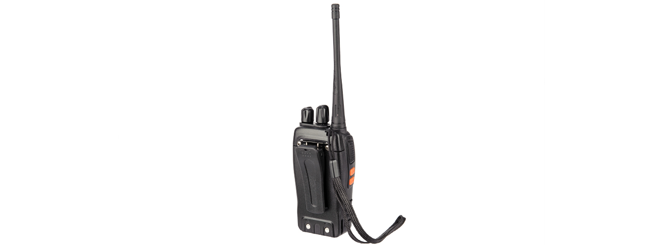 BAOFENG TACTICAL 400-470 MHZ COMMUNICATIONS RADIO - BLACK - Click Image to Close
