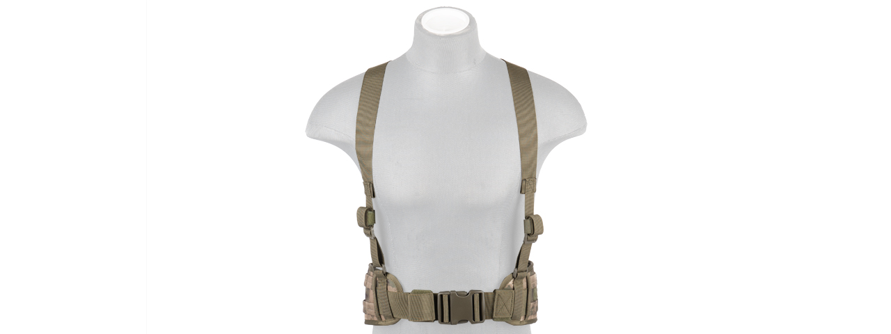 CA-1060F MOLLE BATTLE BELT W/ SUSPENDERS (AT-FG) - Click Image to Close