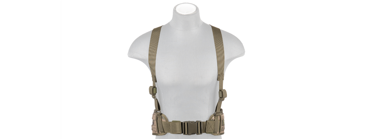 CA-1060F MOLLE BATTLE BELT W/ SUSPENDERS (AT-FG)