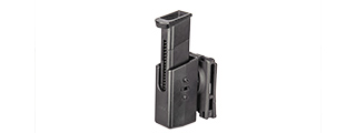 CA-1110 360 DEGREES REVOLVING PISTOL MAGAZINE POUCH (BK)