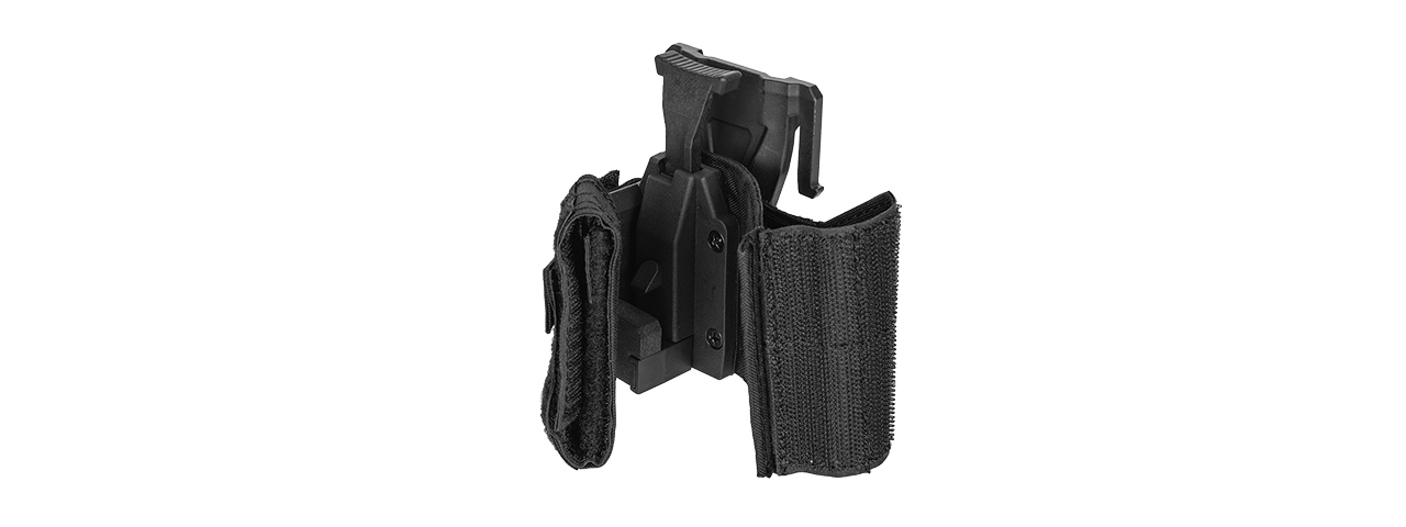 CA-1113B UNIVERSAL PISTOL HOLSTER FOR MOLLE (BK) - Click Image to Close