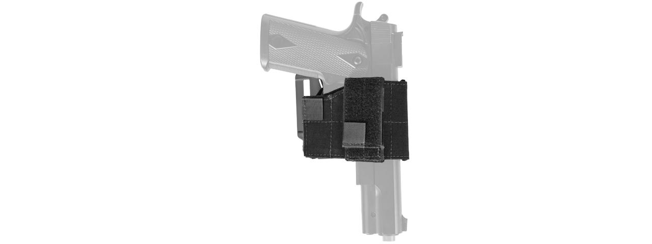 CA-1114B UNIVERSAL PISTOL HOLSTER FOR BELT (BK)